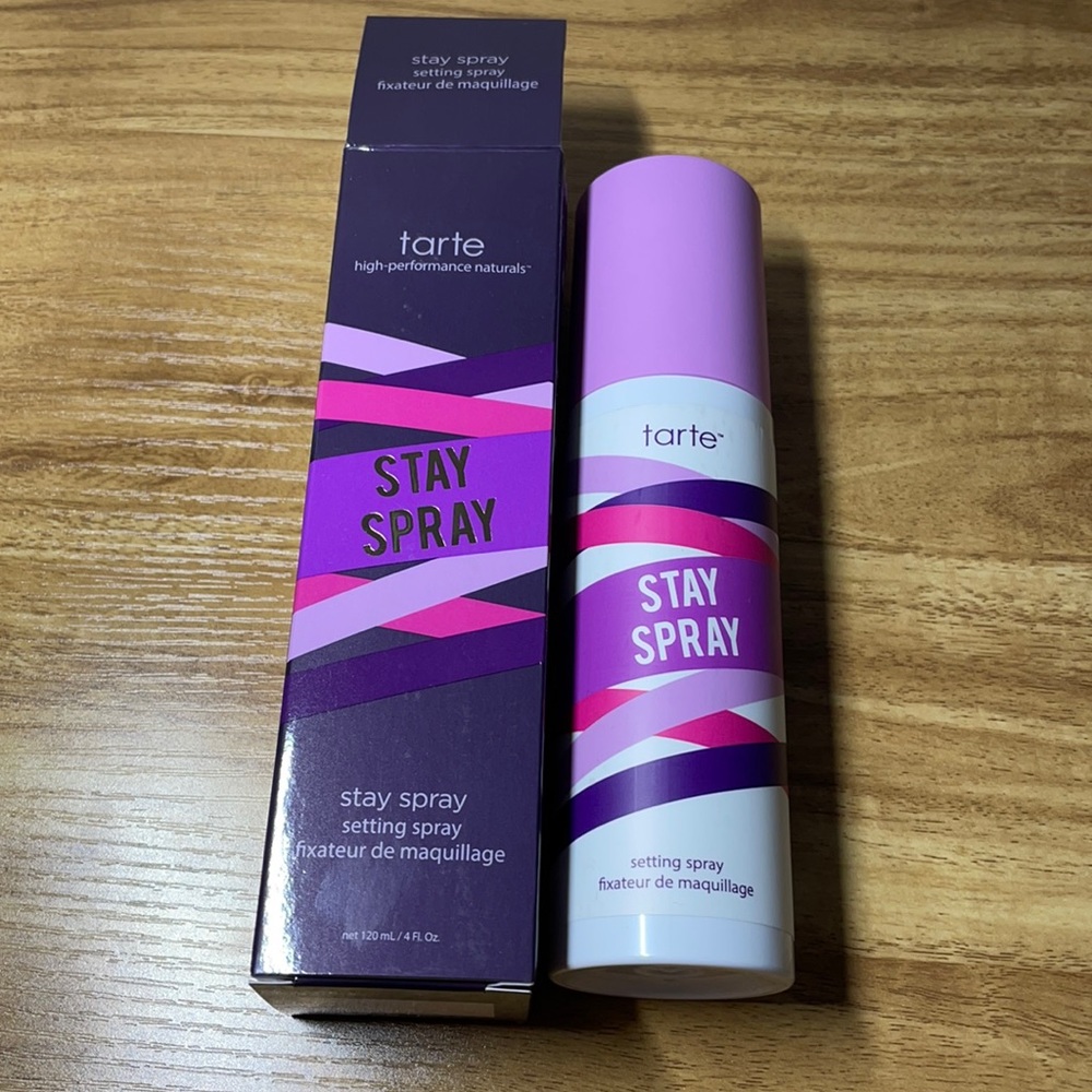 Brand new setting spray Tarte.